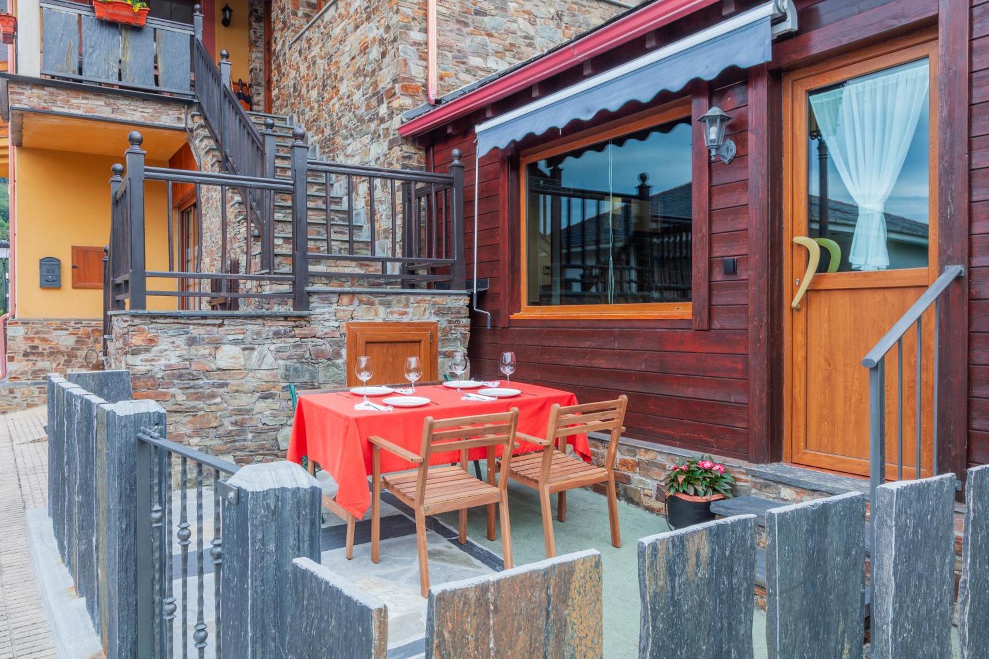 Apartamentos Rurales Tin Turismo Santa Eulalia de Oscos Buitenkant foto