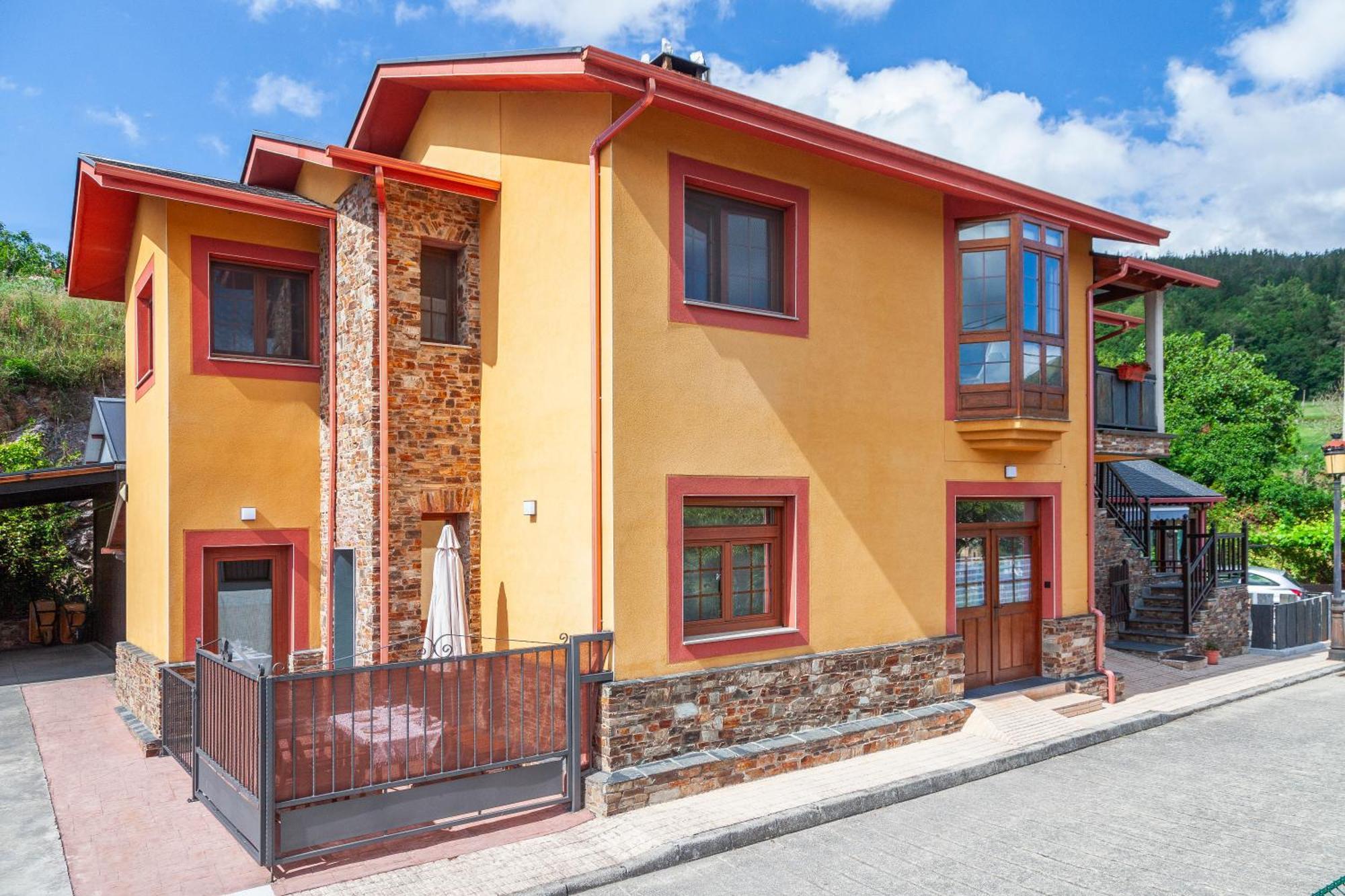 Apartamentos Rurales Tin Turismo Santa Eulalia de Oscos Buitenkant foto
